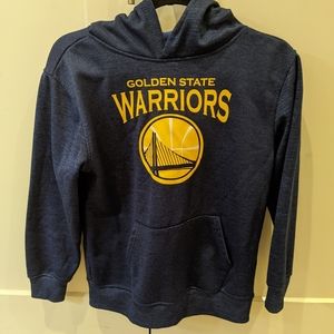 NBA Warriors Navy Blue Hoodie